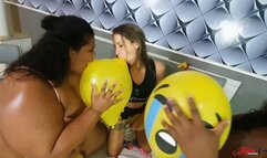 THE HEAVY BALLOONS - WITH THAMMY BBW - CLIP 7 IN FULL HD - KC 2023!!!!
