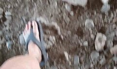 Lola walks in flip flops foot fetish walking cam crushing anything in her path plastic bottles can flip flop walking sounds plastic bottle and cans crushing sounds pt2 avi