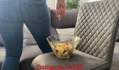 I fart on food and then eat it And burping loud