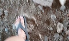 Lola walks in flip flops foot fetish walking cam crushing anything in her path plastic bottles can flip flop walking sounds plastic bottle and cans crushing sounds pt2 mkv
