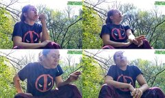 Petite Asian Goddess Smoking and Coughing while sick volume 14 Non Nude ****mp4****