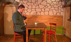 Sexy waitress fails to serve and gets punished and humiliated for it