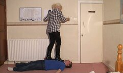 Nicole's Trampling In Heavy Boots