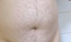 Slick Thighjob From Hairy Trans Guy