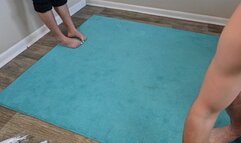 Trampling footjob with extra by Dylan (4k)