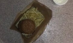 Boots cigarets and food crushed