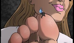 Nathalie Gets Her Man - Giantess Comic