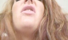 Savannah Fox in hot wife creampie eating sex and strapon chastity tease fucking lover while you watch and humiliating your small penis strapon SPH findom facesitting 210655