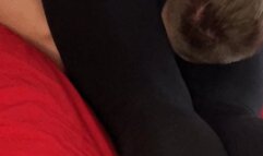 My speciality REVERSE SCISSOR with black leggins