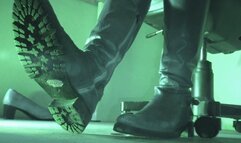 Crushed and milked under her knee-high boots - Cam 1