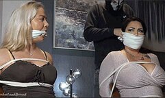 RaRa & Daisy in: Buxom, Fine Art Connoisseurs Came Home Early & Caught the Robber in the Act - Who Tied Them Up & Finished! (WMV)