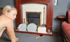 Dared To Spank Butt and Pussy HARD with Hairbrush