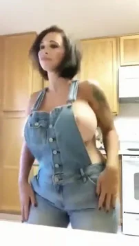 Busty Girl Dancing In Denim, Who Is This!? Porn Video