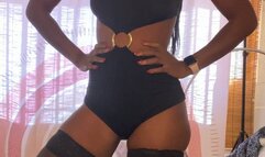 Cam Show Quickie in Stockings