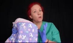 Nurse puts you in a Diaper then gives you a JOI WMV 1080