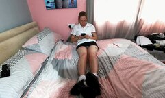 Neck Squeezed Until Face Goes Purple 2 (4K)