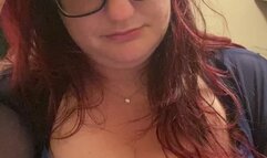 SPH Small Penis Humiliation by Bbw Showing Cleavage