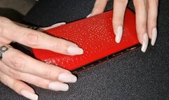 Long natural nails presents