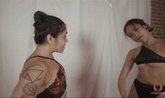 Channy vs Luci Caught in the Crossfire: SWP x Pompeii Erotic Films