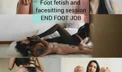 Footworship, footjob and facessiting by Noel
