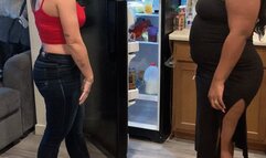 Black girl whips white girls butt part 73