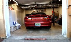 Jane Domino & Vivian Ireene Pierce Crush Boxes in Thigh High Boots & Leather Outfits