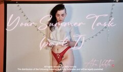 Your Summer Task