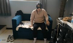 The girl was tied up tightly(Chinese model XiaoAn)