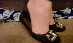 Dipping in and out of my ballet pumps