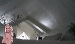 Step Sister Close Up Foot View With Handjob