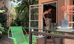 Balbina ebony BBW Goddess in Pantyhose with nice JOI