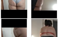 20 Juicy Booty FARTS JIGGLY CELLULITE COVERED ASS