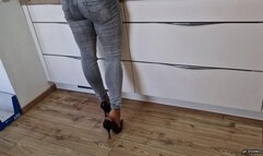 dirty nylons after a long day in the office HD mp4 1920x1080