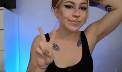 Masturbation solo girl dildo anal plug spanking