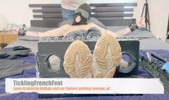 Louis tickled by Nathan and me (before getting revenge :p) mobile