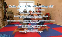 Luke And Milos Wrestling 4K