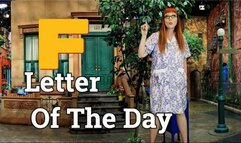 The Letter Of The Day! SD