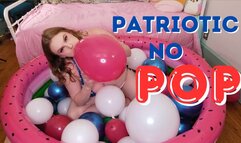 4th of July Balloon Masturbation