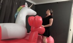 Sexy Inflatable Humping & Cutting Fun With Melanie Hicks - FULL (HD 1080p MP4)