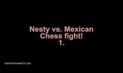Nesty vs The Mexican - Nude Chess Fight