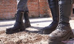 ALISA and NICOLE - Humiliation on an abandoned house! (4K)