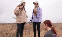 KARINA and SARAH - Do you like to walk with your Mistresses? (HD)
