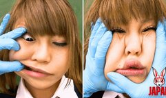 Submissive Face Play with Kaede Futaba, Classroom Distortions