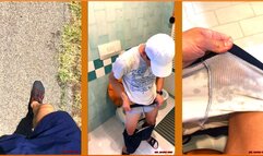 Underpants wet with sweat after training