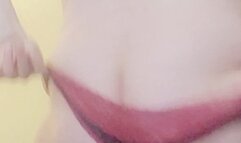 BBW Giantess Wears Tiny In Sock, Then Licks Him