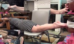 Candice Uses Her Slaves Sniffer!