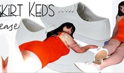 Keds Upskirt Tease