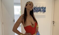 Wonderwoman loses her powers and gets fucked