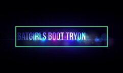 Batgirl tries Several of her Boots on