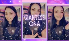 Giantess Q&A